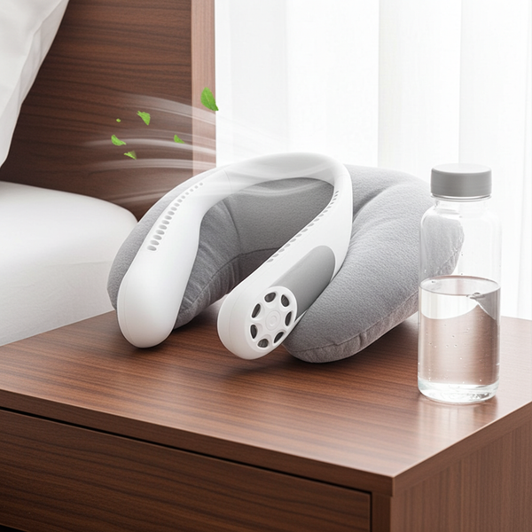 Portable USB Neck Fan with Type-C Charging