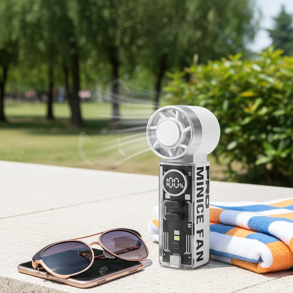 Portable Semiconductor Cooling Handheld Fan