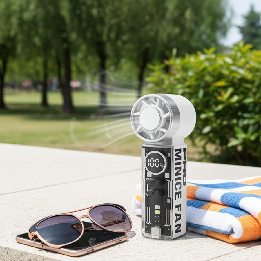 Portable Semiconductor Cooling Handheld Fan